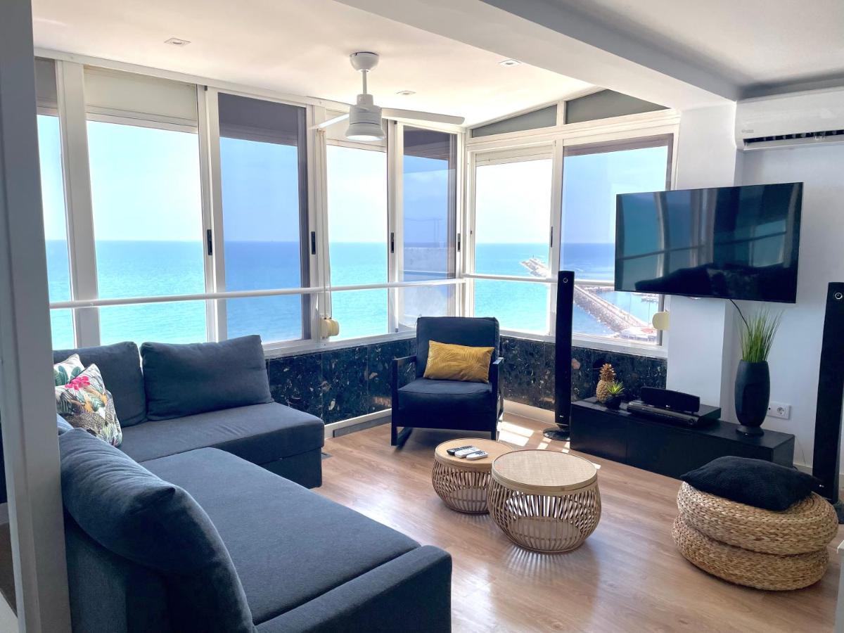 Atico Duplex Playa De Gandia A 1Ra Linea De Playa Apartment Екстериор снимка